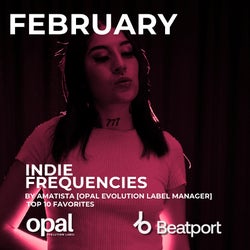 FEBRUARY INDIE FREQUENCIES