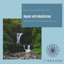 Repair With Meditation (Music For Stress Relief, Positive Music, Relaxing Music & Soothing Deep Sleep Music)