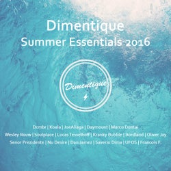 Dimentique Summer Essentials 2016