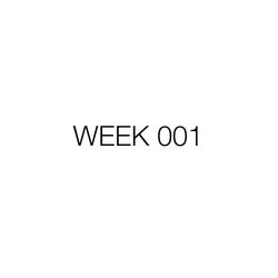 Week 001
