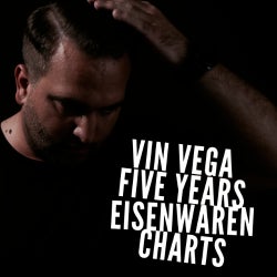 VIN VEGA "FIVE YEARS EISENWAREN" CHARTS