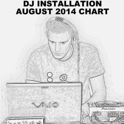 DJ INSTALLATION / AUGUST 2014 CHART