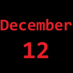 December 12