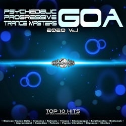 Psychedelic Progressive Goa Trance Masters: 2020 Top 10 Hits, Vol. 1