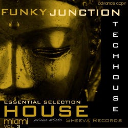 Funky Junction Essential Tech House Compilation Miami Volume 3