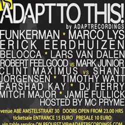 Adapt To Mitch Major ADE 2014 Chart