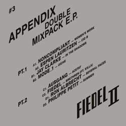 Appendix - Double Mixpack