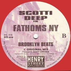 Scotti Deep is Fathoms N.Y. - BROOKLYN  BEATS - REMASTERED