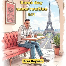Same day same routine (Parisian cafe)