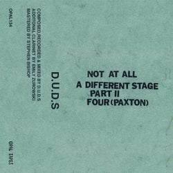 Not At All / A Different Stage Pt. II