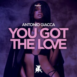 Antonio Giacca "You Got The Love" Chart