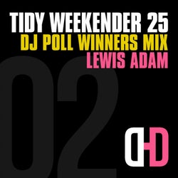 Tidy Weekender 25: DJ Poll Winners Mix 02 - Lewis Adam