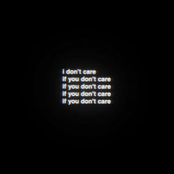 I Don't Care (Extended Mix)