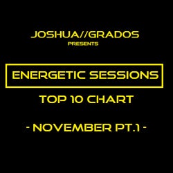 Energetic Sessions Top 10  :November Chart 1: