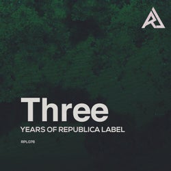 Three Years Of Republica Label