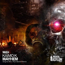 Paul Denton "Mayhem" April top 10 Chart