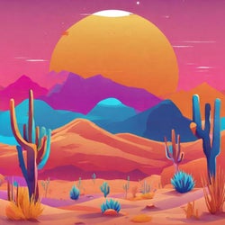 Colorful Desert