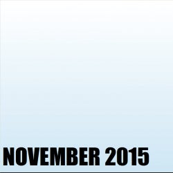Tracks of The Month - November 2015