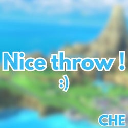 Nice Throw ! :)