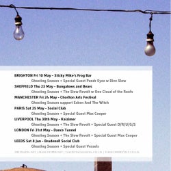 May tour playlist
