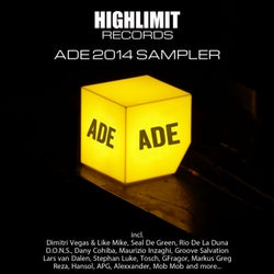 Highlimit Records - ADE 2014 Sampler 1