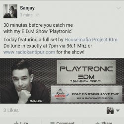 HMP live at Playtronic Set Kantipur FM 96.1