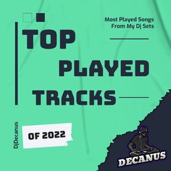 My Most Played Tracks Of The Year 2022