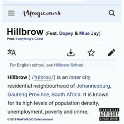 Hillbrow (feat. Dopey & Mlue Jay)