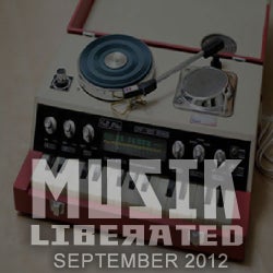 Ian Carey's Muzik Liberated chart Sept 2012