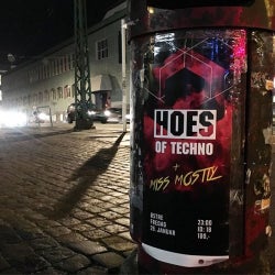 Miss Mostly @ Hoes of Techno event set chart