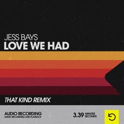 Love We Had (THAT KIND Remix) [Extended Mix]