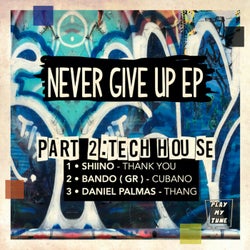 NEVER GIVE UP  PART 2 : TECH HOUSE