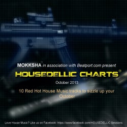 MOKKSHA'S HOUSEDELLIC CHARTS - OCT 2013
