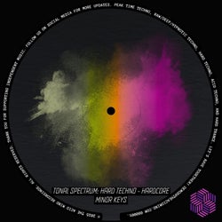 Tonal Spectrum: Hard Techno (Minor Keys)