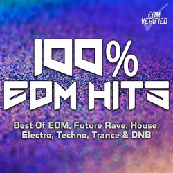 100% EDM Hits (Best of EDM, Future Rave, House, Electro, Techno, Trance & DNB)