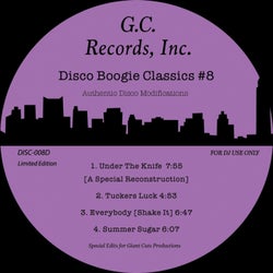 Disco Boogie Classics, Vol. 8