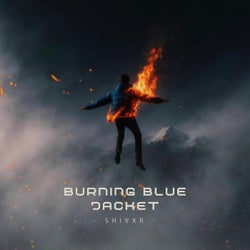BURNING BLUE JACKET