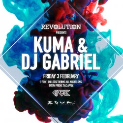 Revolution @ ACE, ZOUK CHART