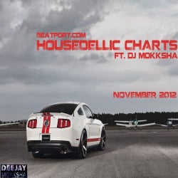DJ MOKKSHA :: HOUSEDELLIC CHARTS :: NOV 2012