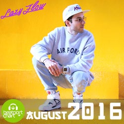 LAZY FLOW AUGUST CLUB CHART 2016