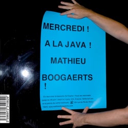 Mathieu Boogaerts ! En concert ! A la Java !