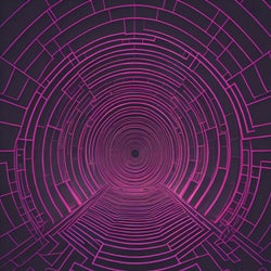 Synthwave Labyrinth