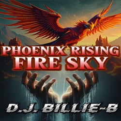 Phoenix Rising Fire Sky