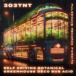 Self Driving Botanical Greenhouse Deco Bus Acid