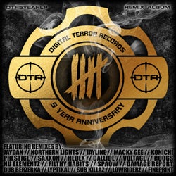 Digital Terror Records '5 Year Anniversary' Remix LP