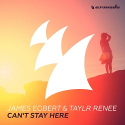 James Egbert's 'Can't Stay Here' Chart