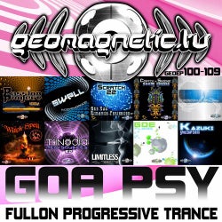 Geomagnetic Records Goa Psy Fullon Progressive Trance EP's 100 - 109