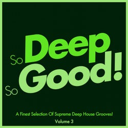So Deep, So Good! - A Finest Selection Of Supreme Deep House Grooves - Volume 3