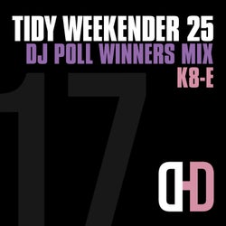 Tidy Weekender 25: DJ Poll Winners Mix 17 - K8-e
