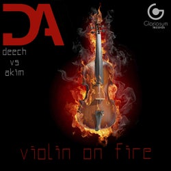 Violin On Fire